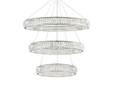 NEWPORT 8240 Потолочная чашка 8240 D25 3 вертик.кольца chrome , Chrome D25*H4 cm