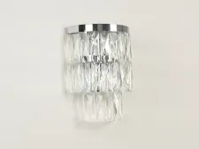 NEWPORT 10120 10123/A new , Бра, Chrome Clear crystal L27*H34*Sp13.5 cm G9 3*25W