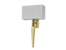 NEWPORT 7720 7721/A brass без абажуров , Бра, Brass L24*H48*Sp13.5 cm E14 1*60W