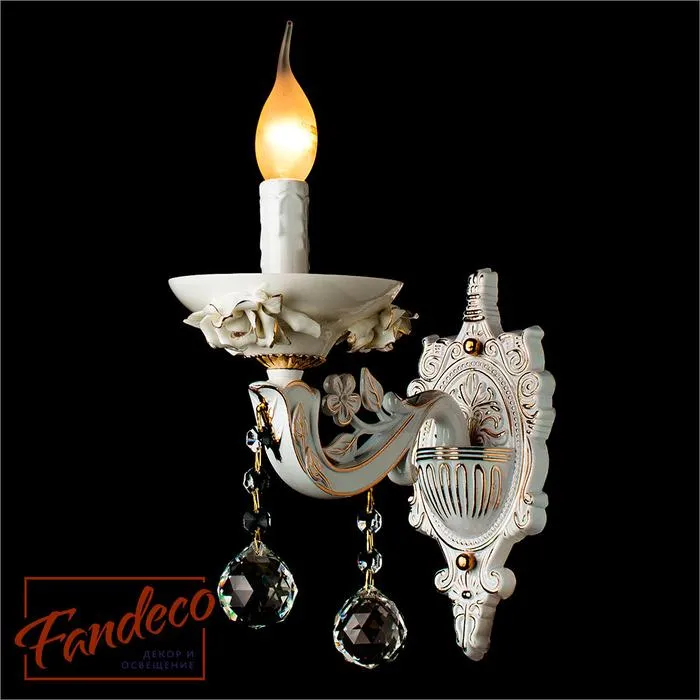 Бра Arte Lamp DULCINEA A5311AP-1WH | Дом Декора