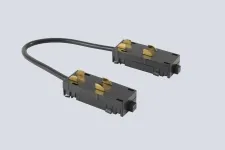 Соединитель угловой для накладного шинопровода 220V Crystal Lux CLT 0.205 04 BL