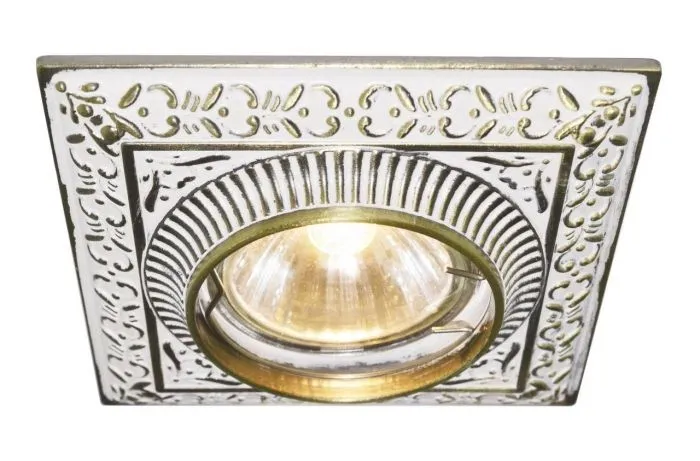 Точечный встраиваемый светильник Arte Lamp OCCHIO A5284PL-1WG | Дом Декора