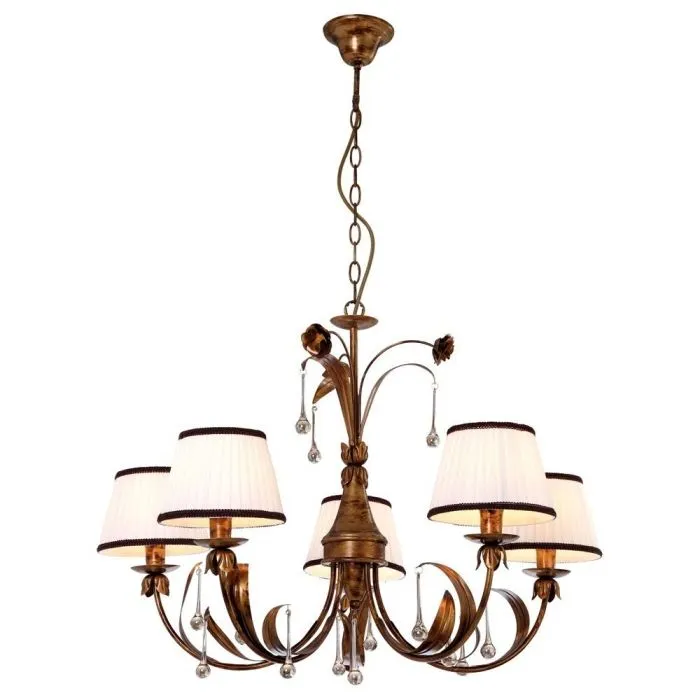 Подвесная люстра Arte Lamp BORGIA A8100LM-5GA | Дом Декора