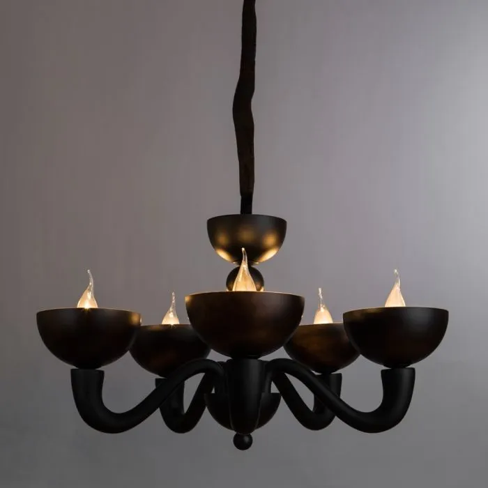 Подвесная люстра Divinare BIANCA-NERO 7091/04 LM-5 | Дом Декора