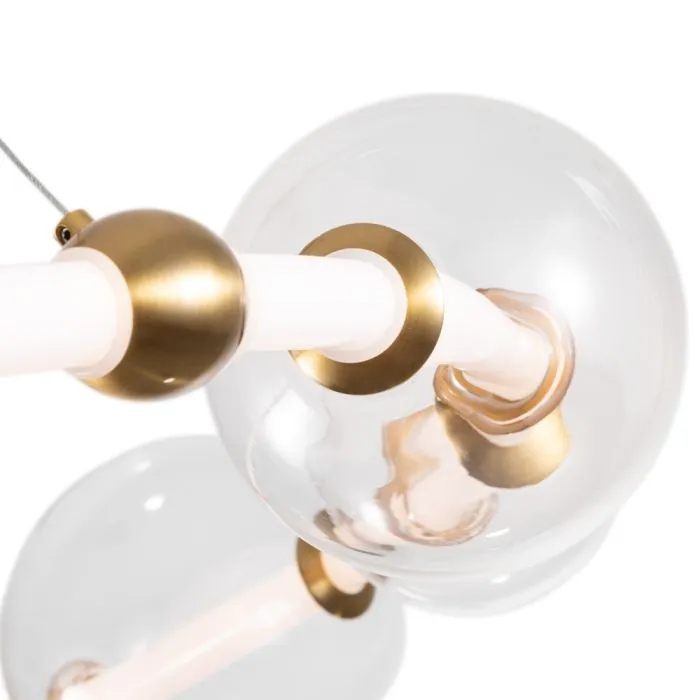 Подвесная люстра Arte Lamp CROCUS A2780LM-40PB | Дом Декора