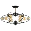 Потолочная люстра Arte Lamp GLASGOW A1963PL-6BK | Дом Декора