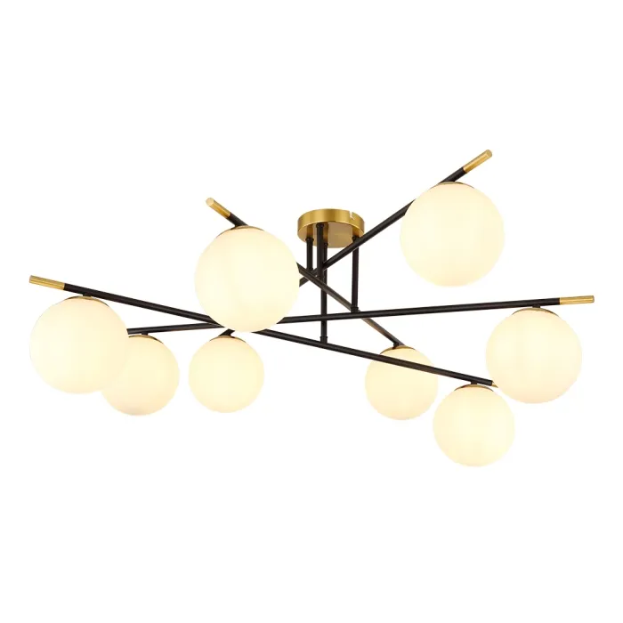 Потолочная люстра Arte Lamp ALCOR A2224PL-8BK | Дом Декора