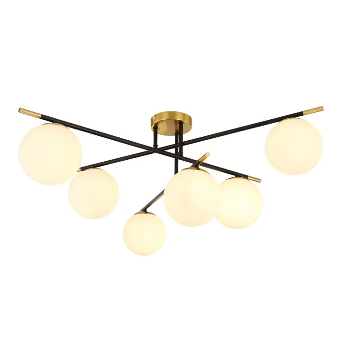 Потолочная люстра Arte Lamp ALCOR A2224PL-6BK | Дом Декора