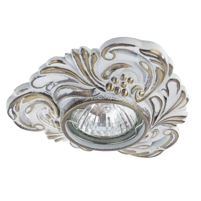 Точечный встраиваемый светильник Arte Lamp OCCHIO A5285PL-1WG | Дом Декора