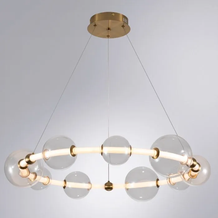 Подвесная люстра Arte Lamp CROCUS A2780LM-40PB | Дом Декора