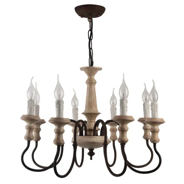 Подвесная люстра Arte Lamp WOODSTOCK A1700LM-8BR | Дом Декора