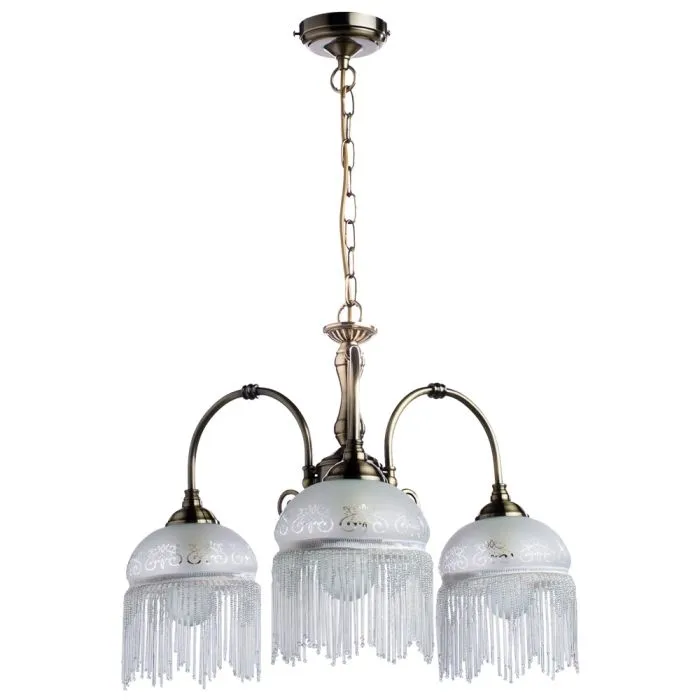 Подвесная люстра Arte Lamp VICTORIANA A3191LM-3AB | Дом Декора