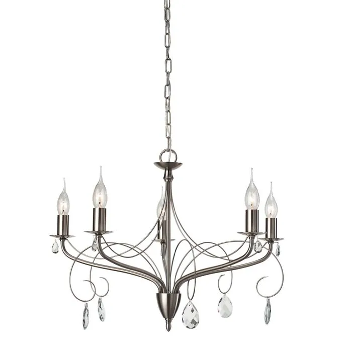 Подвесная люстра Arte Lamp PUREZZA A6645LM-5SS | Дом Декора