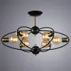 Потолочная люстра Arte Lamp GLASGOW A1963PL-6BK | Дом Декора