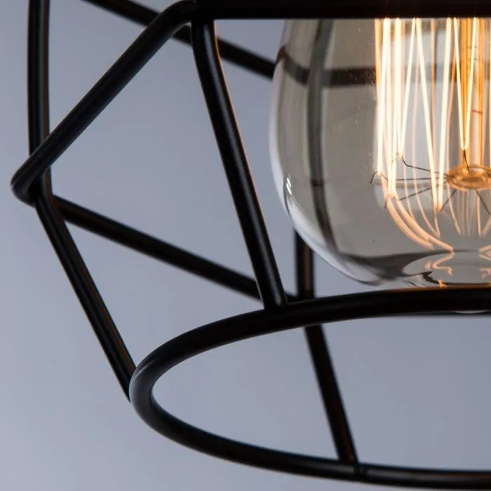 Потолочный светильник Arte Lamp SPIDER A1109PL-1BK | Дом Декора