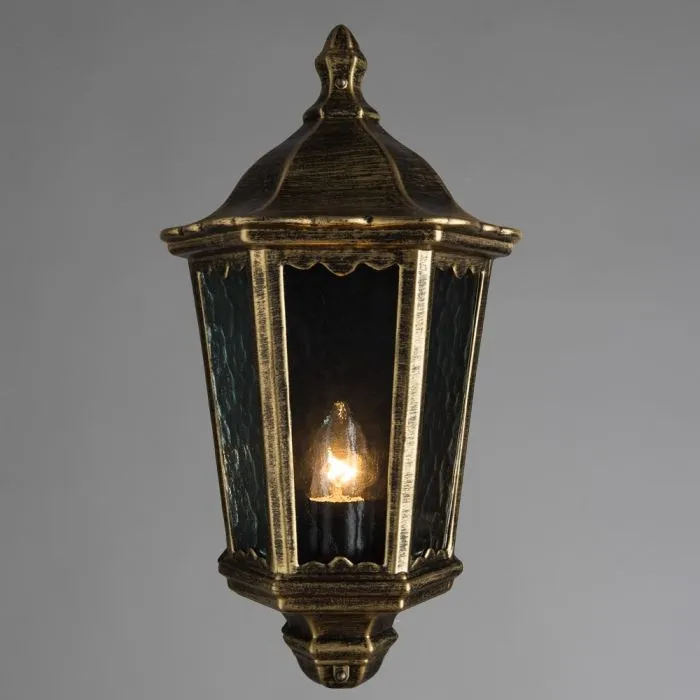 Уличный настенный светильник Arte Lamp PORTICO A1809AL-1BN | Дом Декора