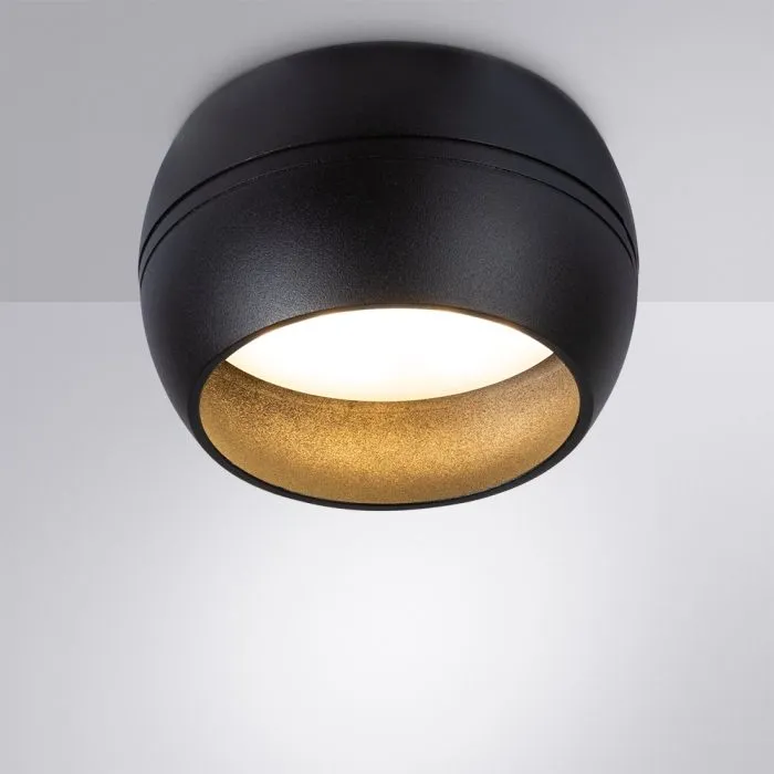 Точечный встраиваемый светильник Arte Lamp GAMBO A5550PL-1BK | Дом Декора