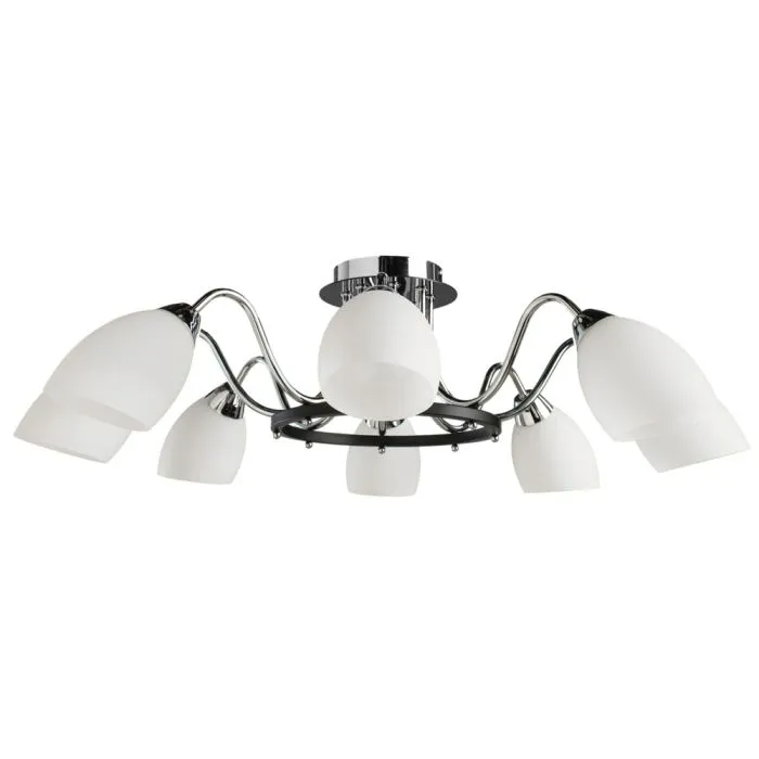 Потолочная люстра Arte Lamp FIORENTINO A7144PL-8BK | Дом Декора