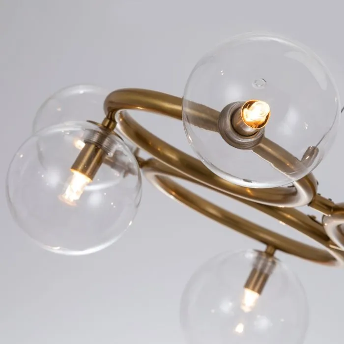 Подвесная люстра Arte Lamp ALBUS A7780SP-9AB | Дом Декора