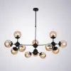 Люстра на штанге Arte Lamp BOLLA A1664SP-12BK | Дом Декора