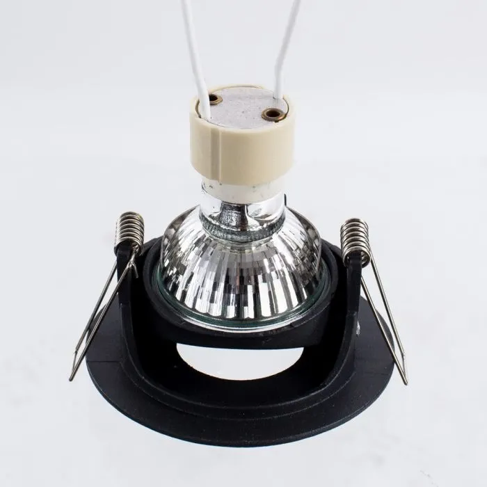 Точечный встраиваемый светильник Arte Lamp ACCENTO A3219PL-1BK | Дом Декора
