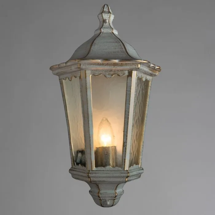 Уличный настенный светильник Arte Lamp PORTICO A1809AL-1WG | Дом Декора