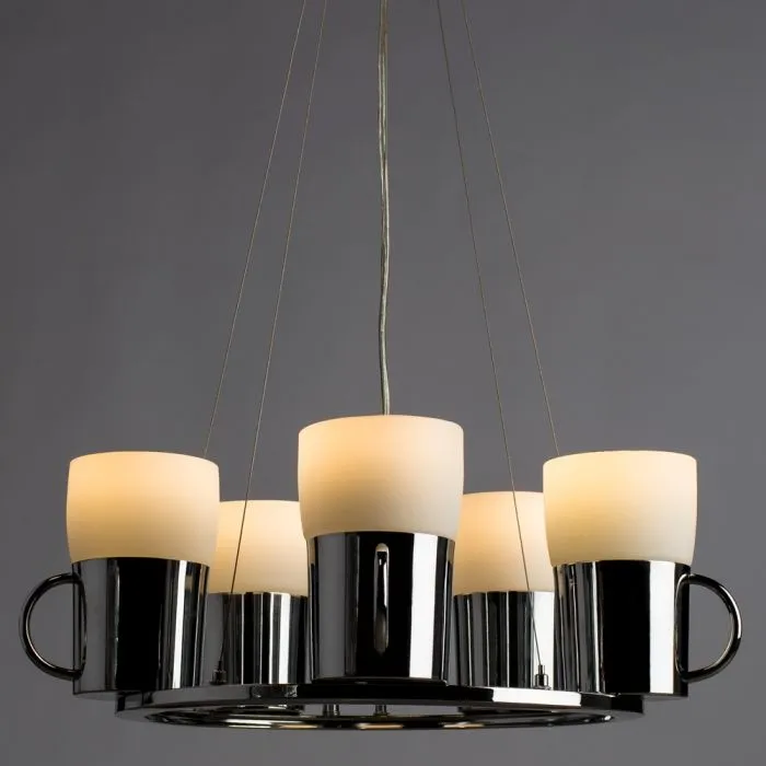 Подвесная люстра Arte Lamp BANCONE A9484SP-5CC | Дом Декора