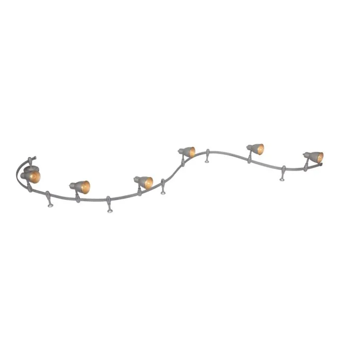 Готовая трековая система Arte Lamp RAILS A3058PL-6SI | Дом Декора