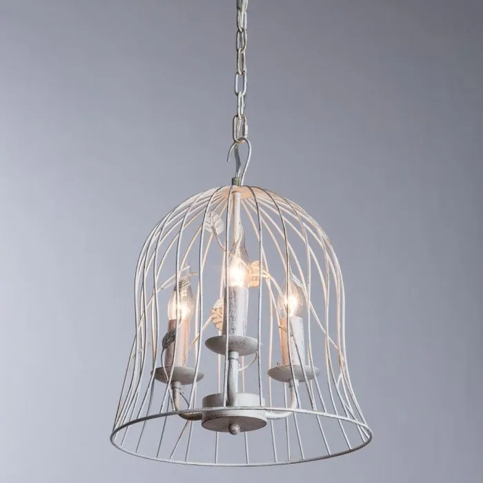 Подвесная люстра Arte Lamp GABBIA A1878SP-3WG | Дом Декора
