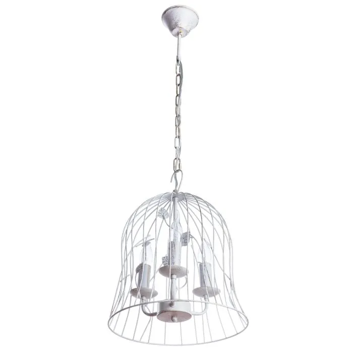 Подвесная люстра Arte Lamp GABBIA A1878SP-3WG | Дом Декора