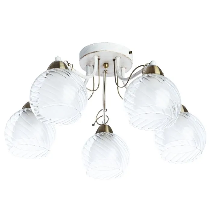 Потолочная люстра Arte Lamp INTRECCIO A1633PL-5WG | Дом Декора