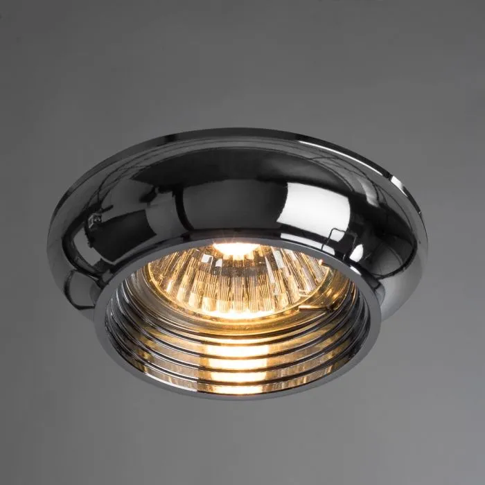 Точечный встраиваемый светильник Arte Lamp CROMO A1061PL-1CC | Дом Декора