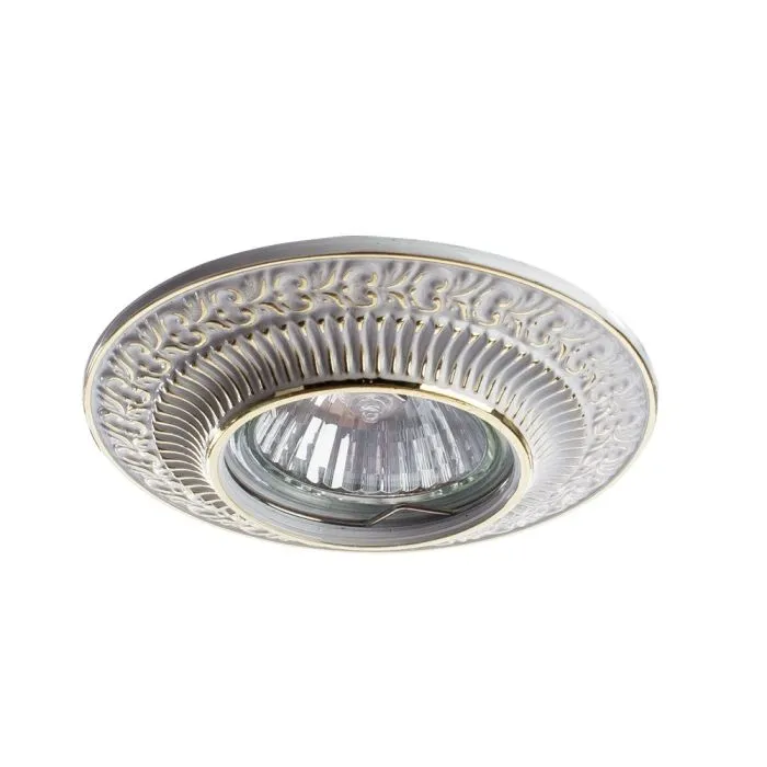 Точечный встраиваемый светильник Arte Lamp OCCHIO A5280PL-1WG | Дом Декора