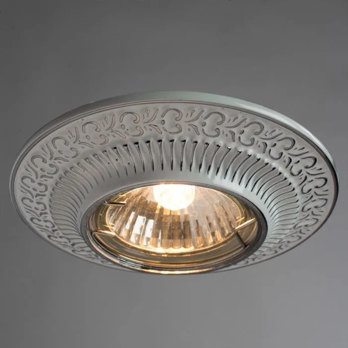 Точечный встраиваемый светильник Arte Lamp OCCHIO A5280PL-1WA | Дом Декора