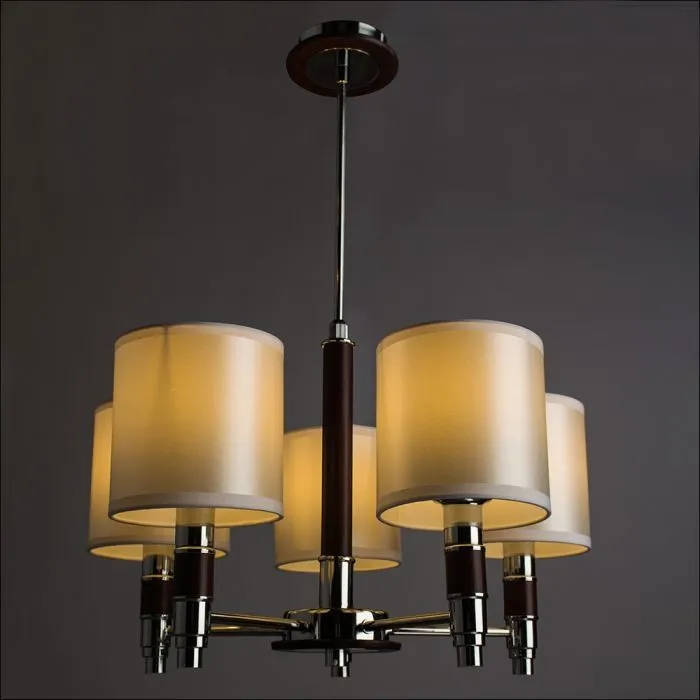 Подвесная люстра Arte Lamp CIRCOLO A9519LM-5BR | Дом Декора