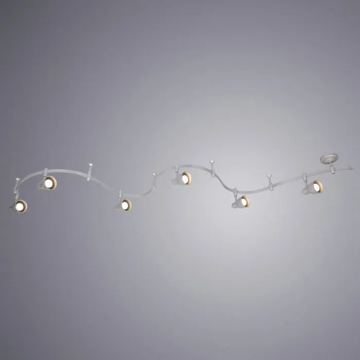 Готовая трековая система Arte Lamp RAILS A3058PL-6SI | Дом Декора