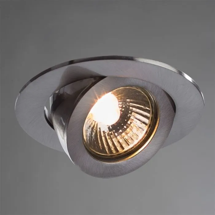Точечный встраиваемый светильник Arte Lamp ACCENTO A4009PL-1SS | Дом Декора