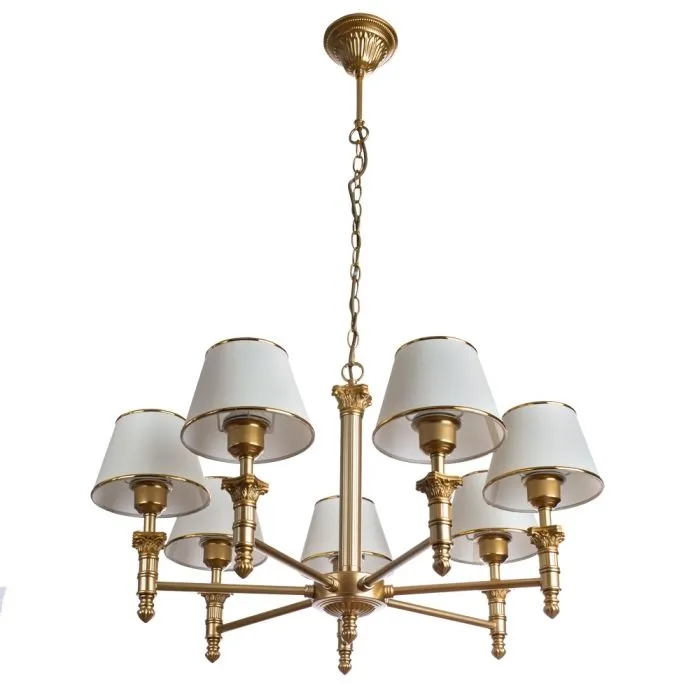 Подвесная люстра Arte Lamp BUDAPEST A9185LM-7SG | Дом Декора