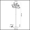 5090/12F ODL Торшер G4 LED 5Вт 220В IP20 MODERN | Дом Декора