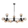 Люстра на штанге Arte Lamp BOLLA A1664SP-12BK | Дом Декора