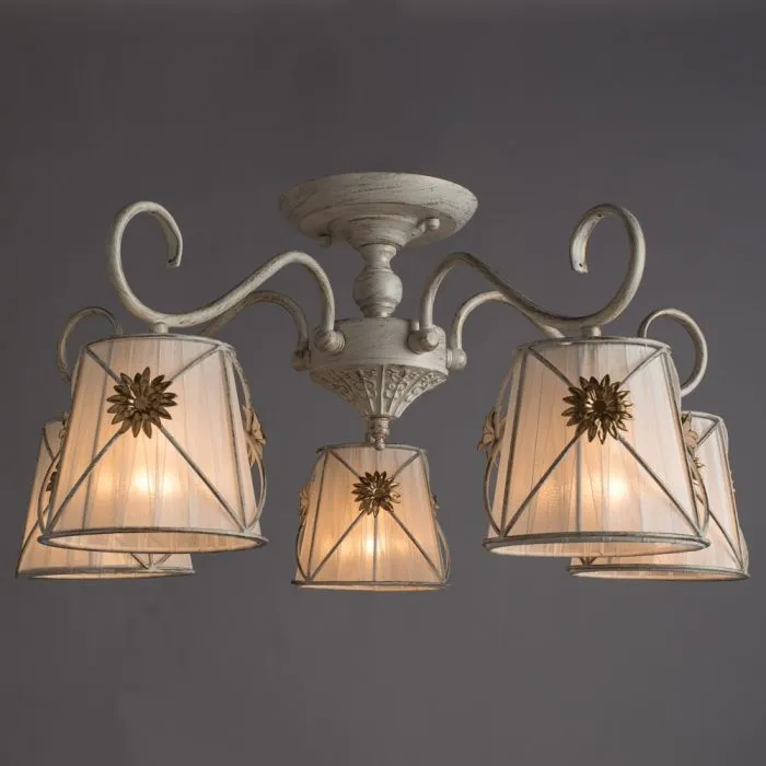 Потолочная люстра Arte Lamp FORTUNA A5495PL-5WG | Дом Декора