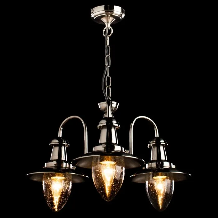Подвесная люстра Arte Lamp FISHERMAN A5518LM-3SS | Дом Декора