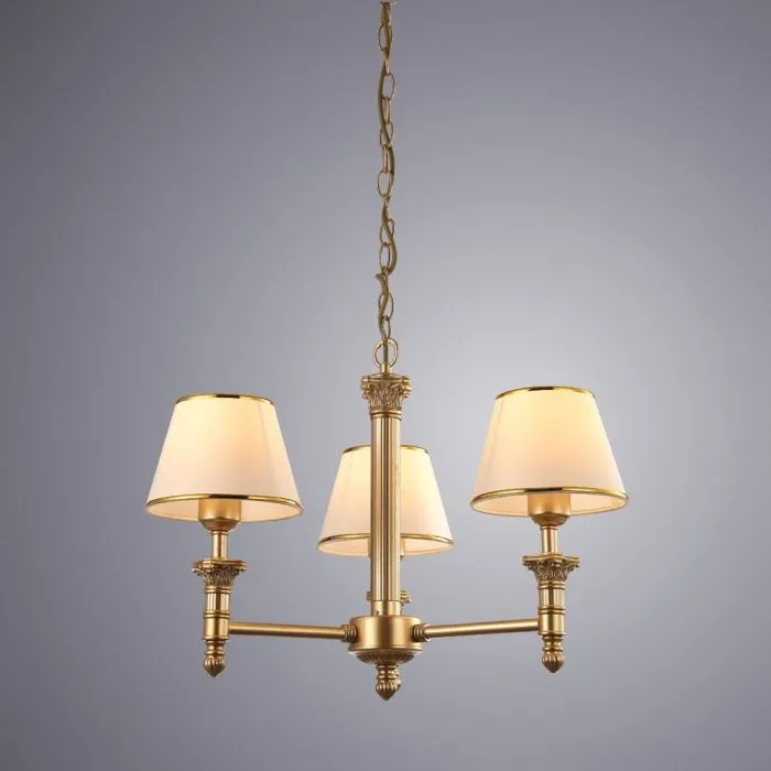 Подвесная люстра Arte Lamp BUDAPEST A9185LM-3SG | Дом Декора