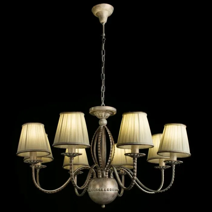 Подвесная люстра Arte Lamp CALAMARO A2046LM-8WG | Дом Декора