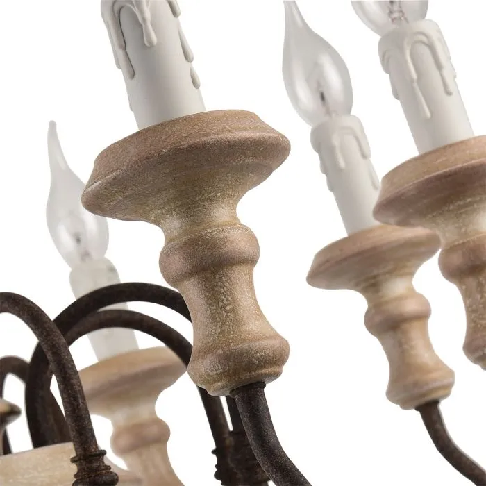 Подвесная люстра Arte Lamp WOODSTOCK A1700LM-8BR | Дом Декора