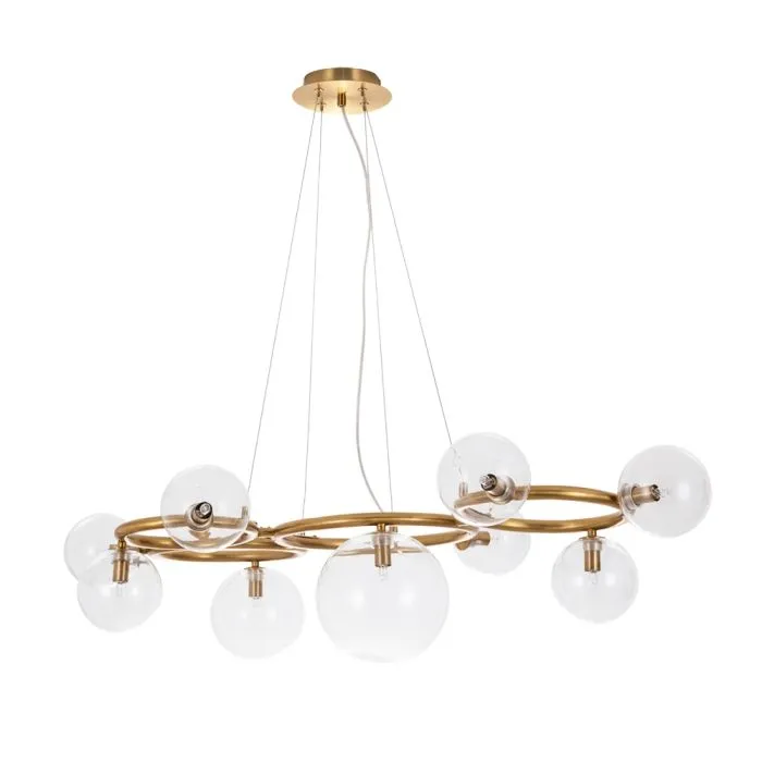Подвесная люстра Arte Lamp ALBUS A7780SP-9AB | Дом Декора