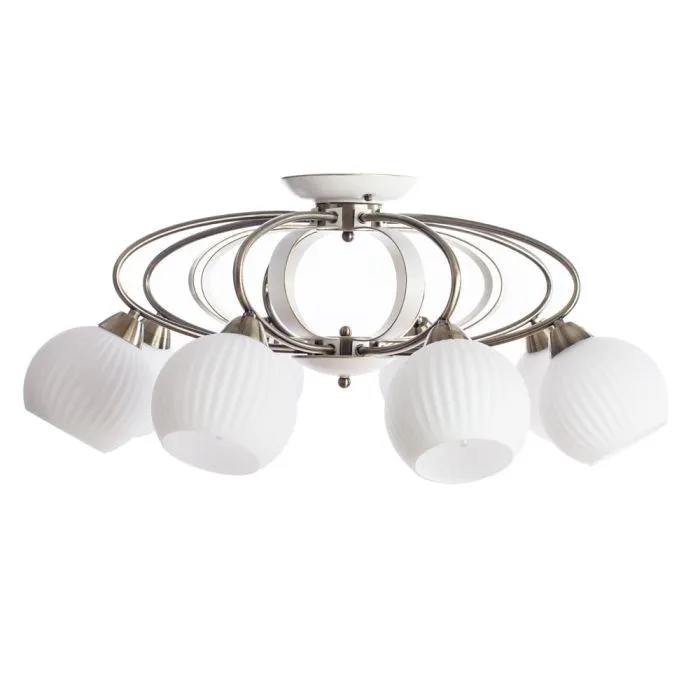 Потолочная люстра Arte Lamp ELLISSE A6342PL-8WG | Дом Декора