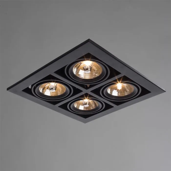Карданный светильник Arte Lamp CARDANI MEDIO A5930PL-4BK | Дом Декора