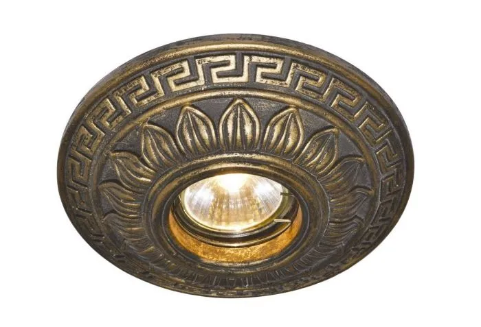 Точечный встраиваемый светильник Arte Lamp ANTIC A5072PL-1BG | Дом Декора