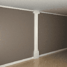 Интерьерная лепнина пилястра 1.20.202 Европласт